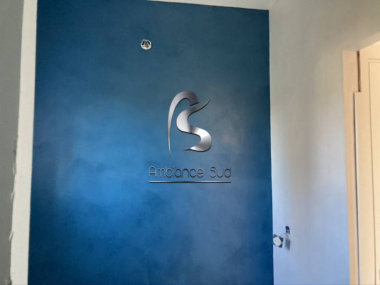 Béton ciré taloché pour salle de bain Six Fours Var 83