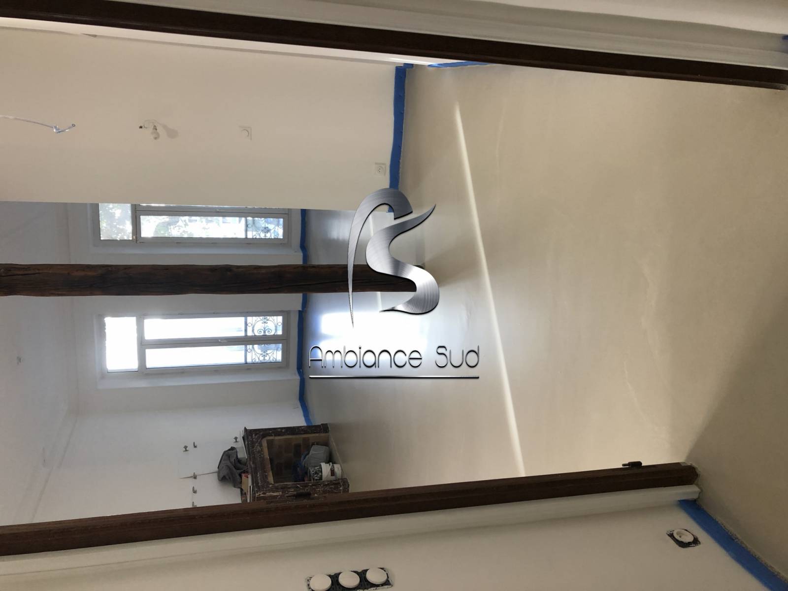 Sol en béton cire coulé industriel 