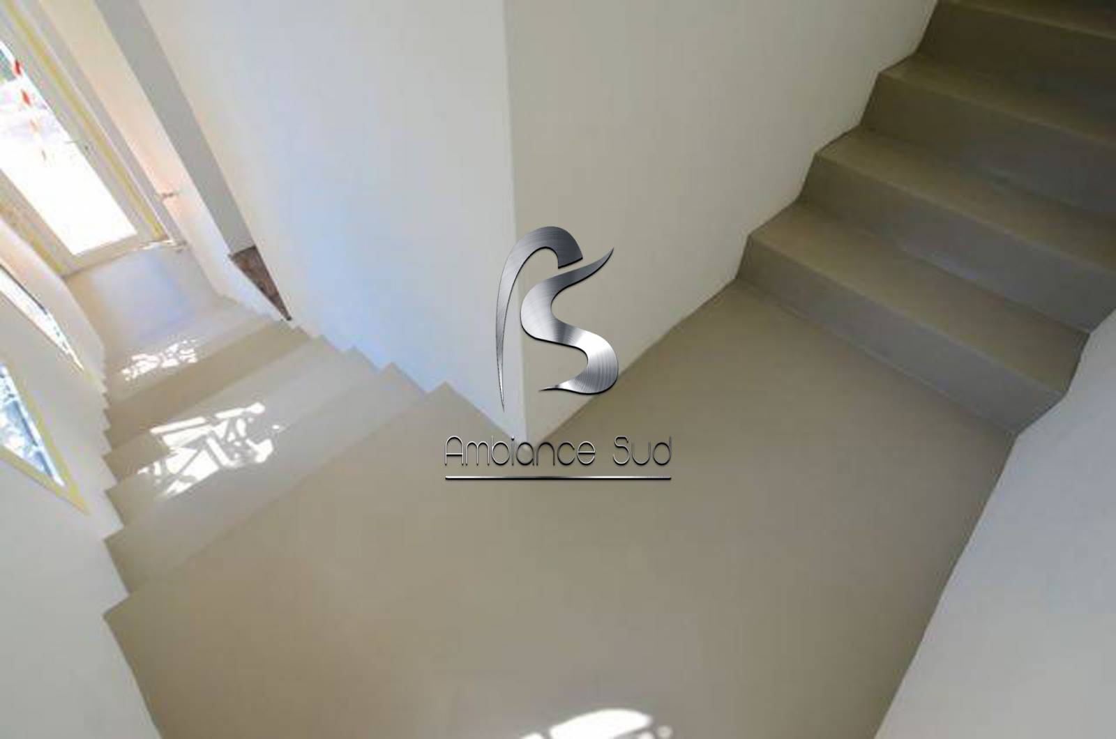 ESCALIER EN BETON CIRE TALOCHE