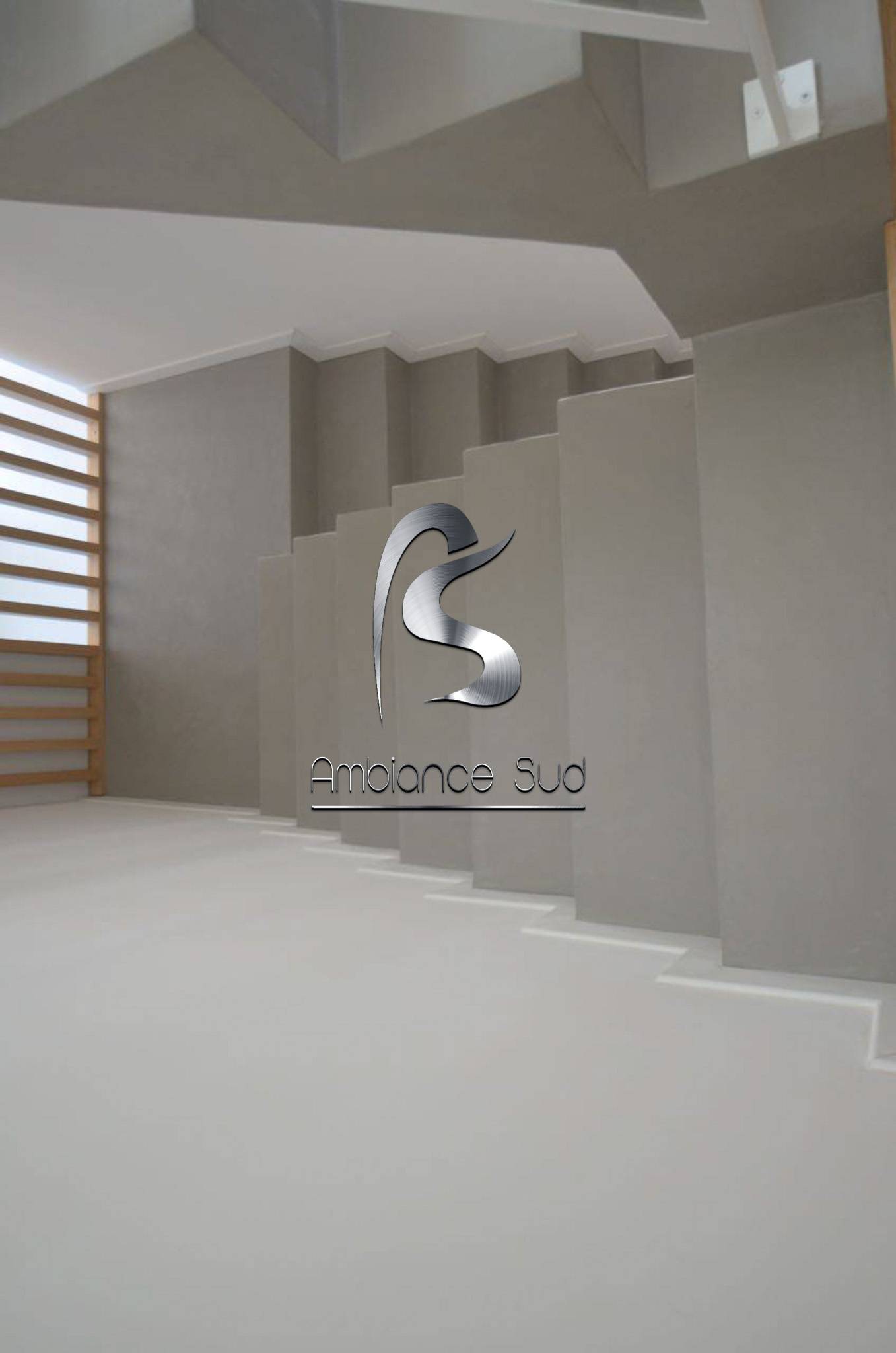 ESCALIER EN BETON CIRE TALOCHE