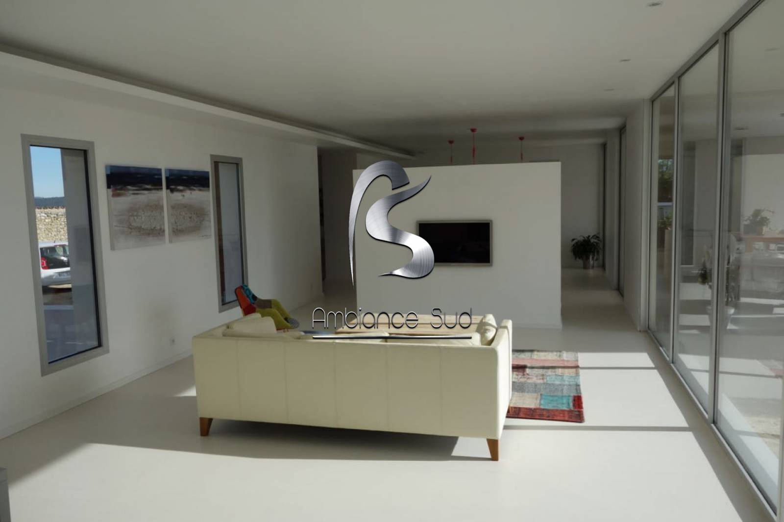 SOL EN BETON CIRE COULE SUR ALES 30 DANS LE GARD