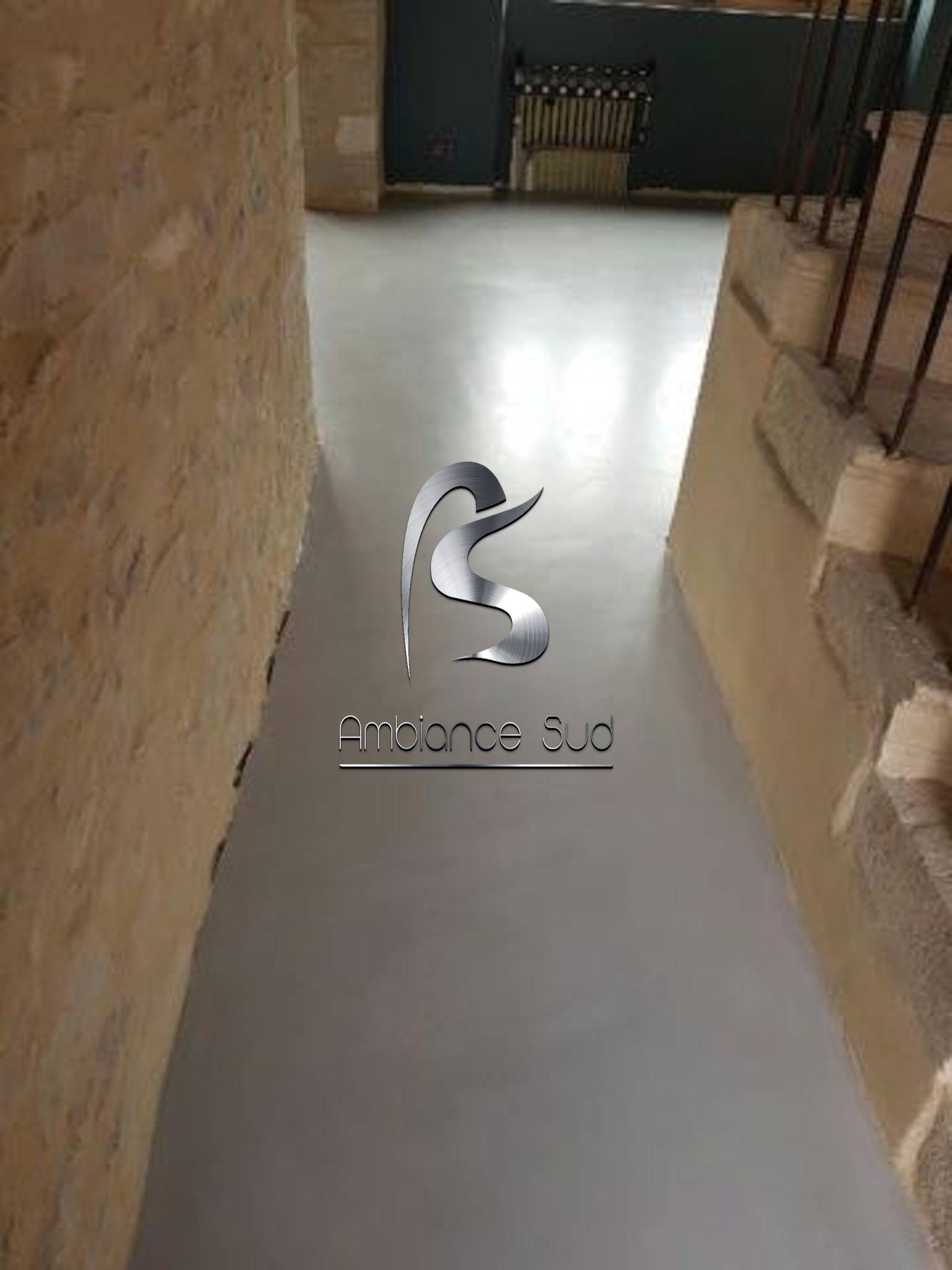 SOL DECORATIF EN BETON CIRE TALOCHE A DIJON